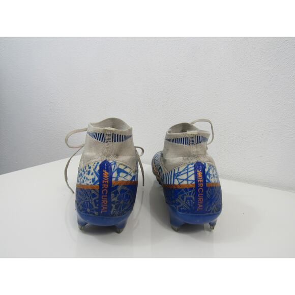 Nike CR7 Air Zoom Mercurial Vapor 15 Elite FG US 8 Worn White Metallic Copper - Picture 3 of 10